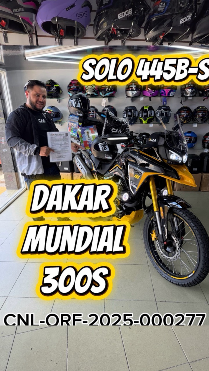 Dakar Mundial - Moto a Rifar